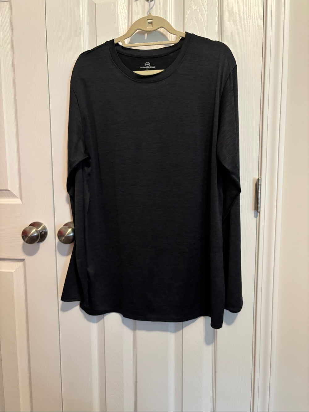 Men's Long Sleeve Sun UPF 50 Shirt - Black